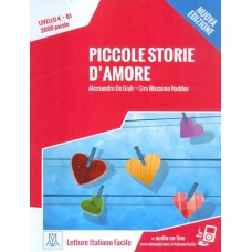 Piccole storie d´amore - libro + audio online - nivel 4 (b1) - nuova edizione