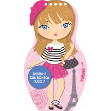 Desenhe sua boneca francesa