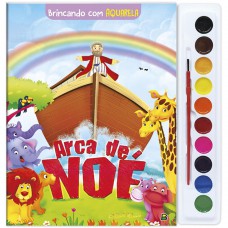 Brincando com Aquarela: Arca de Noé