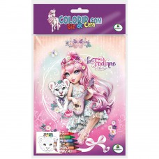 Colorir com Giz de Cera: La Fadinne