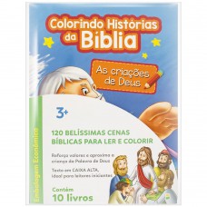Colorindo histórias da Bíblia-Kit c/10 Und.