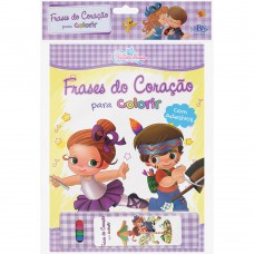 Frases do Coração Para Colorir - Kit Livro + Lápis de Cor (Estrela Guia)