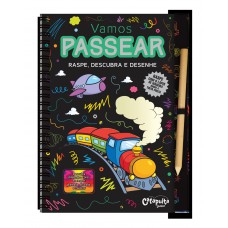 Vamos passear - raspe, descubra e desenhe