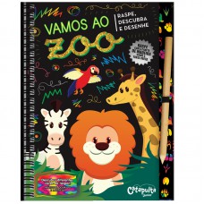 Vamos ao zoo - raspe, descubra e desenhe