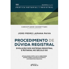 Procedimento de Dúvida Registral - 5ª ED - 2023